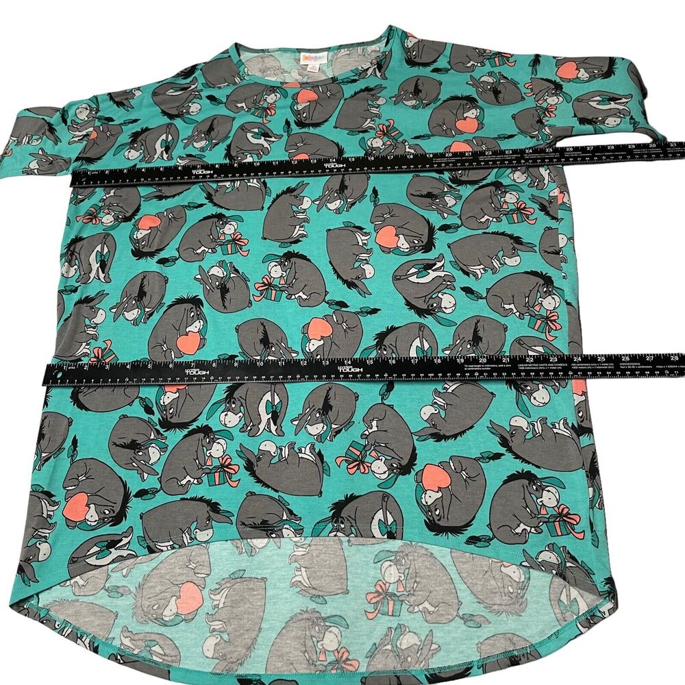 Lularoe Irma Disney Eeyore Hearts Medium Valentine HTF - Picture 5 of 11